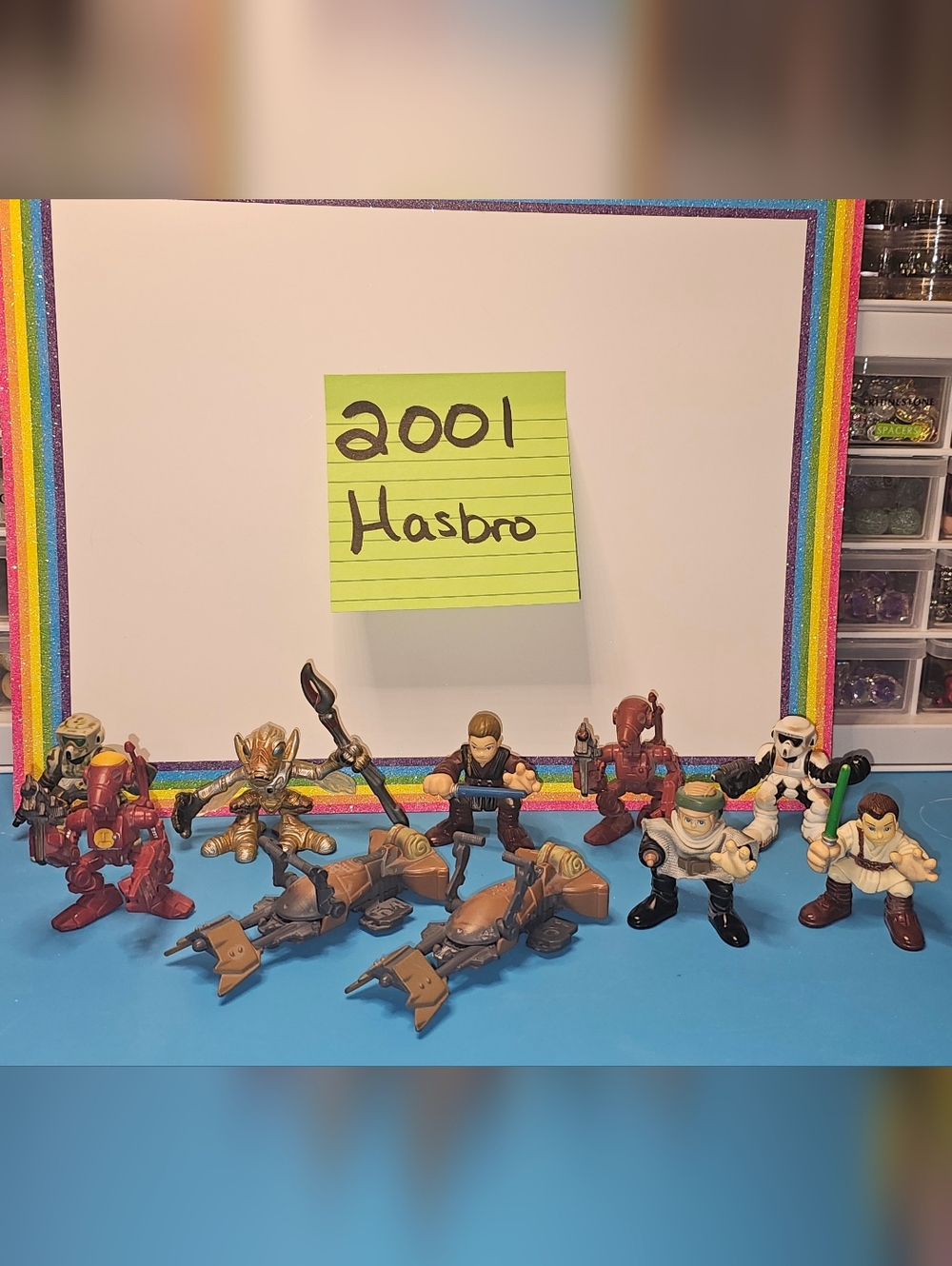 Star Wars Galactic Heroes Line By Hasbro 2001